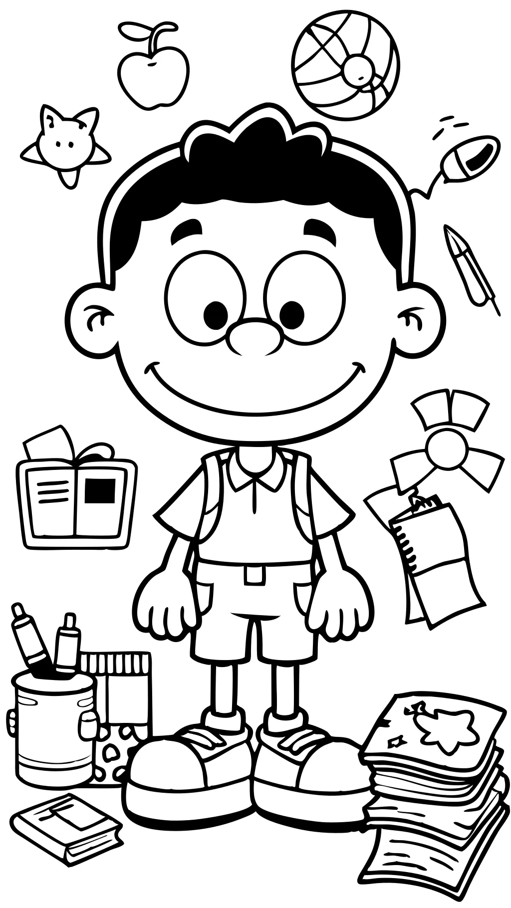 big nate coloring pages